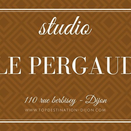 Studio Le Pergaud Topdestination-Dijon - Centre Ville - Classe 2 Etoiles ภายนอก รูปภาพ