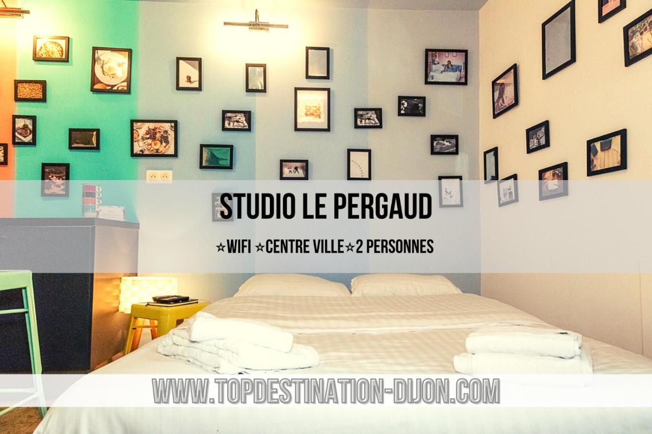 Studio Le Pergaud Topdestination-Dijon - Centre Ville - Classe 2 Etoiles ภายนอก รูปภาพ