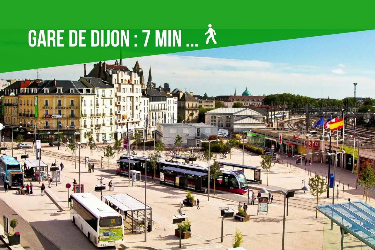 Studio Le Pergaud Topdestination-Dijon - Centre Ville - Classe 2 Etoiles ภายนอก รูปภาพ